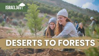 Plant trees for Tu B'Shvat in Israel's Biblical Heartland