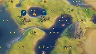 A very blursed Cree Start in Civ 6