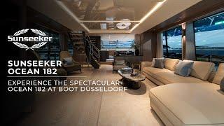 The Sunseeker Ocean 182 at boot Düsseldorf 2024