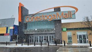 [4K]   Conestoga Shopping Centre  Mall Walking Tour  in Waterloo Ontario  Canada