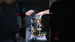 Lego cyberpunk skyscraper Night vs Day #lego #cyberpunk