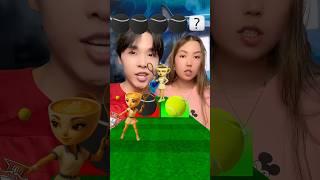 Ballerina cappuccino tennis! Difficult game!