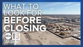 What to look for before closing on your new build home in Phoenix