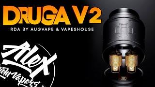 ПОЙМАЛ НОСТАЛЬГИЮ - DRUGA V2 RDA by Augvape & Vapeshouse l Alex VapersMD review 