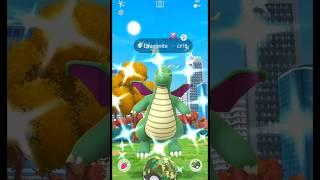 Ultimate mighty Shiny dragonite Spawn in Garbage area #shorts #shiny #dragon #ultragoo #mighty