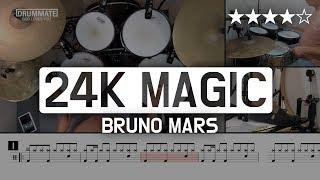 [Lv.15] 24K Magic - Bruno Mars () Pop Drum Cover