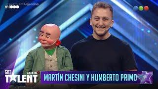 Martín Chesini - Ventrílocuo de Humberto Primo | Audiciones | Got Talent Argentina 2023