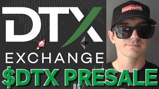 $DTX - DTX EXCHANGE TOKEN PRESALE CRYPTO COIN HOW TO BUY ICO ETH ETHEREUM UNISWAP BLOCKCHAIN TRADE