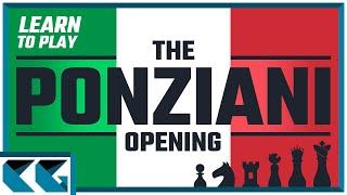 Chess Openings: Learn to Play the Ponziani Opening | Ponziani Opening Theory!