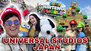 FIRST TIME IN UNIVERSAL STUDIOS JAPAN! EXPLORING NINTENDO WORLD AND HOGWARTS! SUPER MAGASTOS!