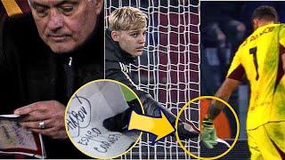 Jose Mourinho Sent Ballboy To Deliver Tactical Note To AS Roma Goalkeeper During 1-1 vs Fiorentina