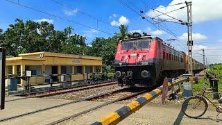 Wap4 New Livery From Howrah Loco Shed 30 Years Of P4 With Intercity Express moving To Railgate