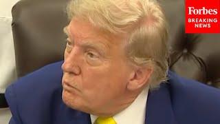Trump Asked To Give Message To Americans Worried About Potential Retaliation By Iran 'Here At Home'