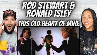 SO COOL!| FIRST TIME HEARING Rod Stewart & Ronald Isley-  This Old Heart Of Mine REACTION