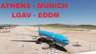 BOEING 777 (4K) | ATHENS - MUNICH