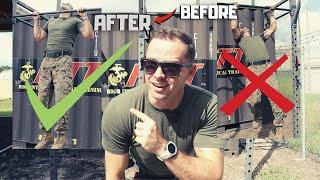 0 to 5 Pull Ups in 5 Steps - US Marine // Michael Eckert