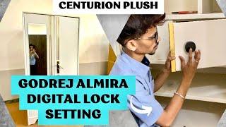 Godrej Almira digital lock setting Godrej ka lock ka ise kholne  lock password bhool gaye to ky kar