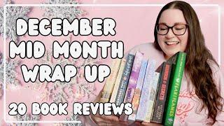 December Mid Month Wrap Up | 20 book reviews!