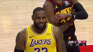 Refs Stop the Lakers-Hawks Game After Fan Heckles LeBron