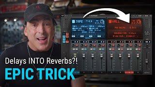 Delays into Reverbs?! Chris Lord-Alge Mixing Trick with CLA Epic