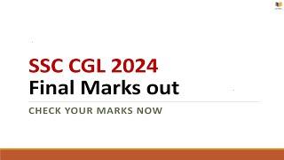 SSC CGL 2024 Marks వచ్చేసాయి | మీ Score Check చేసుకొంది | Steno Answer key |