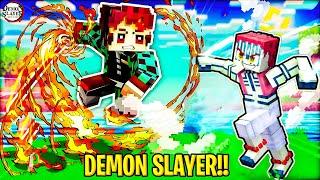 Demon Slayer MOST EPIC Mod for Minecraft PE!  | Sam 95