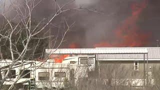 San Antonio Fire Chief Frausto says at least 5 structures affected by south Bexar County fire