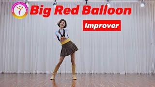 Big Red Balloon-Line dance/Improver/Rachael McEnaney (USA)