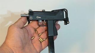 Miniature Ingram MAC-10 in 1/2 scale