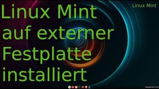 Linux Mint Installation auf externer oder interner 2. Festplatte