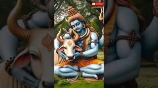 "Unbreakable Friendship of Bhola Baba and the Ox ️"#mahadev #ox#mahakal #shorts#viral