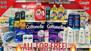 CVS Free & Cheap Coupon Deals & Haul| 9/29 - 10/12| Easy Digital Deals & MMs!| Learn CVS Couponing