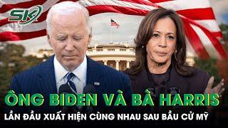 Tổng thống Biden lần đầu xuất hiện cùng bà Harris sau Bầu cử Mỹ 2024 | SKĐS