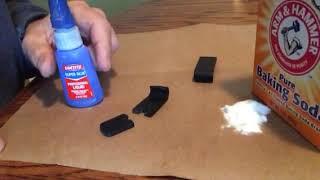 Super Glue and Baking Soda