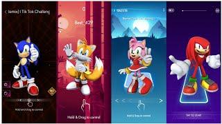 Sonic - Tails - Amy Rose - Knuckles | Smash Colour - Beat Jumper - Tiles Hop - MagicTwist