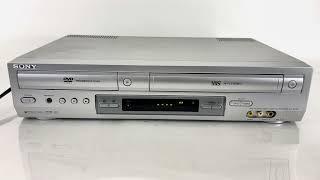 Sony SLV-D300P DVD VCR Combo Player VHS Recorder 4 Head