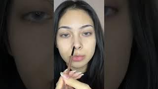 Trying this nose contour hack | wahmeko