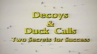 DECOYS & DUCK CALLS (1986) — Sportsman's Workshop Video Library [VHS Rip / VHS Digitization] Hunting