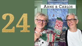 Episode 24 -  Christmas Stocking Knit-Along 2024 with ARNE & CARLOS!  | Easy Daily Tutorial 