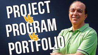 Project vs Program vs Portfolio Management | Difference | Definition | PMBOK Guide | PMP | CAPM