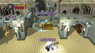 Золотые блоки на бонус уровнях Gold bricks 10 Bonus levels LEGO Harry Potter  Years 1 4