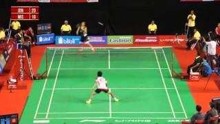 Jonatan Christie (Pelatnas PBSI) VS Wisnu Yuli P (Jawa Tengah)