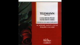 Georg Philipp Telemann (1681-1767) - Concertos pour instruments varies