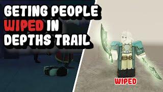 Getting People Wiped in Depths Trail | DEEPWOKEN