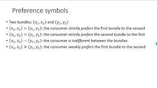 Preference symbols