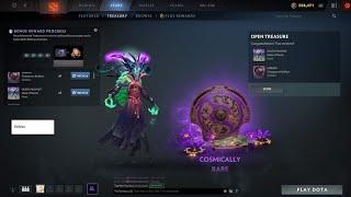 Dota 2 : Easiest Cosmically Rare in just a 1 to 5 Spins. Thanks Gaben 