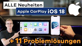 Apple CarPlay Neuheiten mit iOS 18 Update | Problemlösungen & Tipps für Mercedes-Fahrer