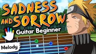 Sadness And Sorrow Guitar Lessons for Beginners Toshio - Masuda Tutorial | Backing Track