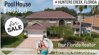 For sale Home in Hunters Creek, Orlando Fl $740,000