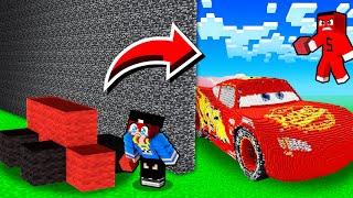 HASANI YAPI KAPIŞMASINDA ŞİMŞEK MCQUENN ile TROLLEDİM !! - Minecraft